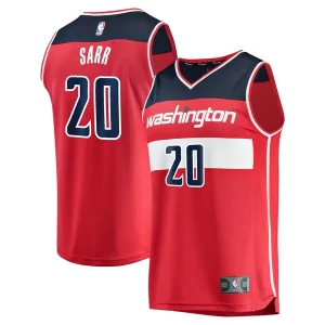 Alexandre Sarr Stylish Washington Wizards Fast Break Replica Player Jersey Icon Edition Red Ideal for Collectors