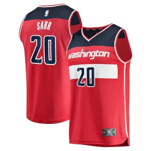 Alexandre Sarr Washington Fabulous Wizards Youth Fast Break Replica Player Jersey Icon Edition Red Perfect for Game Day