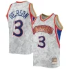 Allen Fabulous Iverson Philadelphia 76ers Hardwood Classics 1996/97 Lunar New Year Swingman Jersey White Great for Fans