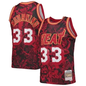 Alonzo Mourning Miami Heat Hardwood Chic Classics 1996/97 Lunar New Year Swingman Jersey Red Perfect for Game Day