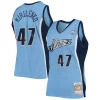 Andrei Trendy Kirilenko Utah Jazz 2009/10 Hardwood Classics Swingman Jersey Powder Blue Perfect for Game Day