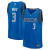 Anthony Davis Dallas Mavericks Unique Youth Fast Break Replica Player Jersey Royal Must - Have for Jerseys Lovers