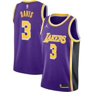 Anthony Premium Davis Los Angeles Lakers Jordan Brand 2020/21 Swingman Jersey Statement Edition Purple Ideal for Collectors
