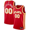 Atlanta Hawks Nike 2020/21 Fabulous Swingman Custom Jersey Icon Edition Red Must - Have for Jerseys Lovers