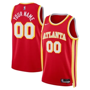 Atlanta Hawks Nike Unisex Swingman Eye - catching Custom Jersey Red Icon Edition for Basketball Enthusiasts