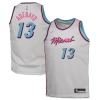 Bam Adebayo Miami Heat Nike Unique Youth 2024/25 Swingman Player Jersey City Edition White for Basketball Enthusiasts