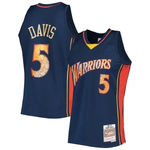 Baron Davis Golden State Warriors 2006/07 Hardwood Classics Trendy NBA 75th Anniversary Diamond Swingman Jersey Royal Great for Fans