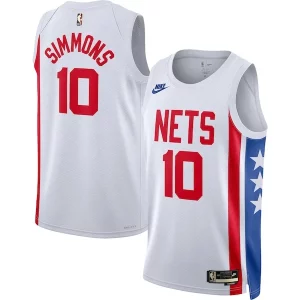 Ben Simmons Brooklyn Nets Nike Chic Swingman Jersey Classic Edition White Ideal for Collectors