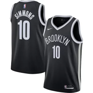 Ben Simmons Brooklyn Nets Nike Gorgeous 2021/22 Swingman Jersey Icon Edition Black Ideal for Collectors
