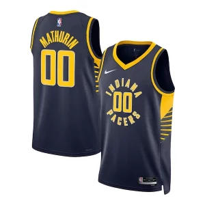 Bennedict Mathurin Indiana Pacers Nike Unisex Swingman Jersey Icon Edition Navy Chic Perfect for Game Day