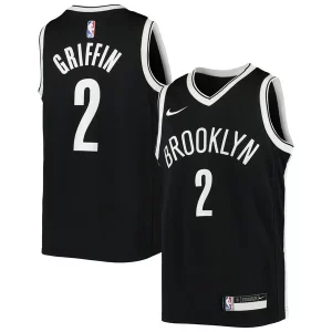 Blake Griffin Brooklyn Nets Nike Youth Elegant Swingman Jersey Icon Edition Black Ideal for Collectors