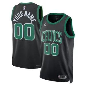 Boston Celtics Jordan Brand Unisex 2022/23 Trendy Swingman Custom Jersey Statement Edition Black Perfect for Game Day