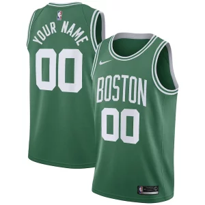 Boston Celtics Nike 2020/21 Chic Swingman Custom Jersey Icon Edition Kelly Green for Basketball Enthusiasts