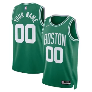 Boston Celtics Nike Unisex 2022/23 Swingman Custom Jersey Trendy Kelly Green Icon Edition Great for Fans