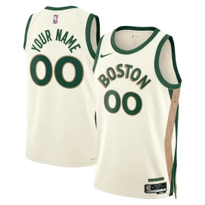 Boston Unique Celtics Nike Unisex 2023/24 Custom Swingman Jersey White City Edition Ideal for Collectors