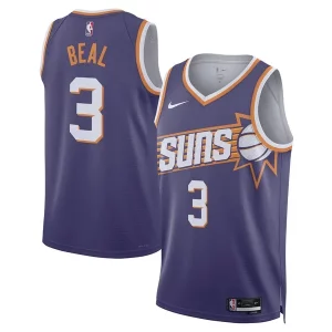 Bradley Beal Phoenix Suns Nike Unisex Swingman Jersey Icon Edition Purple Gorgeous Great for Fans