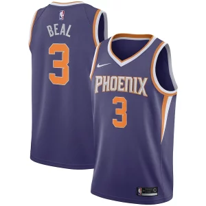 Bradley Beal Phoenix Chic Suns Nike Unisex Swingman Jersey Icon Edition Purple Perfect for Game Day
