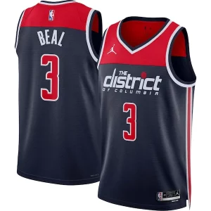 Bradley Beal Washington Wizards Jordan Brand Unisex Swingman Jersey Statement Edition Gorgeous Navy Perfect for Game Day