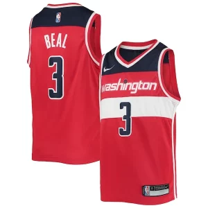 Bradley Beal Washington Wizards Nike Unique Youth 2021/22 Diamond Swingman Jersey Icon Edition Red Great for Fans