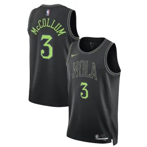 CJ McCollum New Orleans Pelicans Nike Stylish Unisex 2023/24 Swingman Jersey Black City Edition Perfect for Game Day
