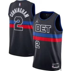 Cade Cunningham Detroit Pistons Gorgeous Jordan Brand Unisex Swingman Jersey Statement Edition Black for Basketball Enthusiasts