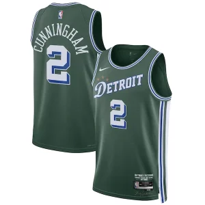 Cade Cunningham Detroit Pistons Unique Nike Unisex 2022/23 Swingman Jersey City Edition Green Ideal for Collectors