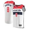 Carlton Carrington Washington Wizards Youth Fast Break Replica Player Jersey Association Premium Edition White Great for Fans