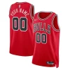 Chicago Bulls Nike Unisex Swingman Custom Jersey Red Icon Edition Gorgeous Must - Have for Jerseys Lovers