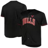 Chicago Bulls Profile Big & Tall Pop Trendy Jersey Black Must - Have for Jerseys Lovers