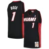Chris Bosh Miami Heat 2012/13 Chic Hardwood Classics Swingman Jersey Black Ideal for Collectors