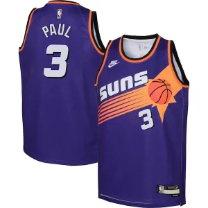 Chris Fabulous Paul Phoenix Suns Nike Youth 2022/23 Swingman Jersey Purple Classic Edition Must - Have for Jerseys Lovers