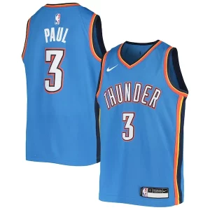 Chris Paul Oklahoma City Thunder Nike Youth Chic Team Swingman Jersey Blue Great for Fans