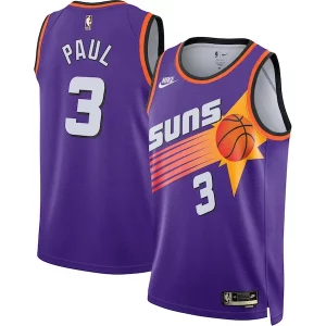 Chris Paul Phoenix Suns Nike Swingman Trendy Jersey Classic Edition Purple for Basketball Enthusiasts