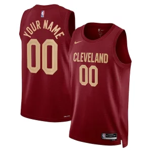 Cleveland Cavaliers Nike Unisex Swingman Custom Trendy Jersey Burgundy Icon Edition Must - Have for Jerseys Lovers
