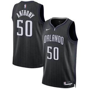 Cole Anthony Orlando Magic Nike Unisex 2022/23 Swingman Jersey Eye - catching City Edition Black for Basketball Enthusiasts