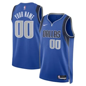 Dallas Mavericks Nike Unisex Swingman Fabulous Custom Jersey Blue Icon Edition for Basketball Enthusiasts