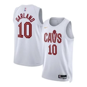 Darius Garland Cleveland Cavaliers Nike Unisex Swingman Premium Jersey Association Edition White/Wine Ideal for Collectors