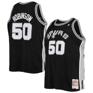 David Robinson San Antonio Spurs 1998/99 Big & Tall Hardwood Classics Gorgeous Swingman Jersey Black Ideal for Collectors