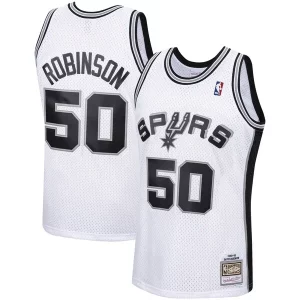 David Robinson San Antonio Spurs 1998/99 Hardwood Classics Swingman Jersey Eye - catching White for Basketball Enthusiasts