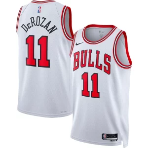 DeMar DeRozan Chicago Bulls Nike Unisex 2022/23 Swingman Player Jersey White Gorgeous Association Edition Ideal for Collectors