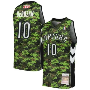 DeMar DeRozan Eye - catching Toronto Raptors 2011/12 Hardwood Classics Swingman Jersey Camo for Basketball Enthusiasts