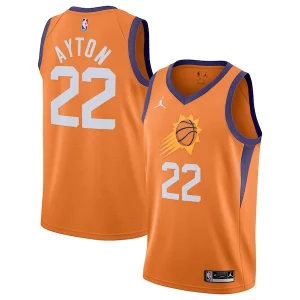 Deandre Ayton Fabulous Phoenix Suns Jordan Brand 2020/21 Swingman Jersey Statement Edition Orange Ideal for Collectors