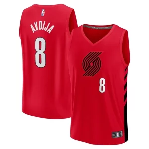 Deni Avdija Portland Trail Blazers Fast Break Player Jersey Fabulous Statement Edition Red Ideal for Collectors