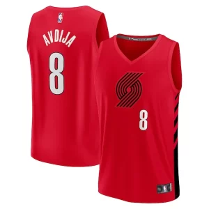 Deni Avdija Portland Trail Blazers Youth Fast Break Player Jersey Statement Edition Eye - catching Red for Basketball Enthusiasts