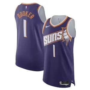 Devin Booker Phoenix Suns Nike Unique Authentic Jersey Icon Edition Purple Perfect for Game Day
