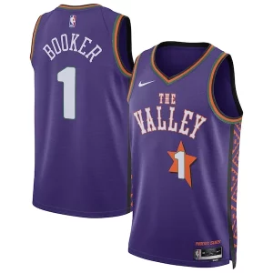 Devin Booker Phoenix Suns Nike Unisex 2024/25 Swingman Player Gorgeous Jersey City Edition Purple for Basketball Enthusiasts