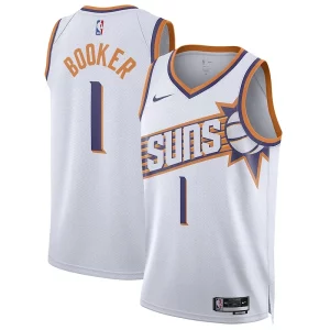 Devin Booker Phoenix Suns Nike Unisex Swingman Jersey Association Edition White Stylish Ideal for Collectors