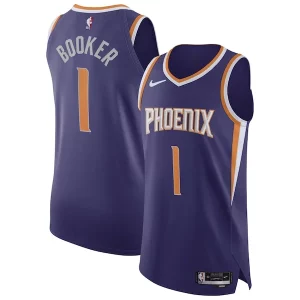 Devin Booker Phoenix Suns Trendy Nike Authentic Jersey Association Edition Purple Must - Have for Jerseys Lovers