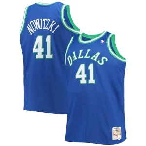 Dirk Nowitzki Dallas Mavericks Big & Tall 1998/99 Hardwood Classics Swingman Jersey Blue Gorgeous Ideal for Collectors