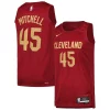 Donovan Mitchell Cleveland Cavaliers Nike Swingman Player Jersey Icon Edition Premium Wine for Basketball Enthusiasts